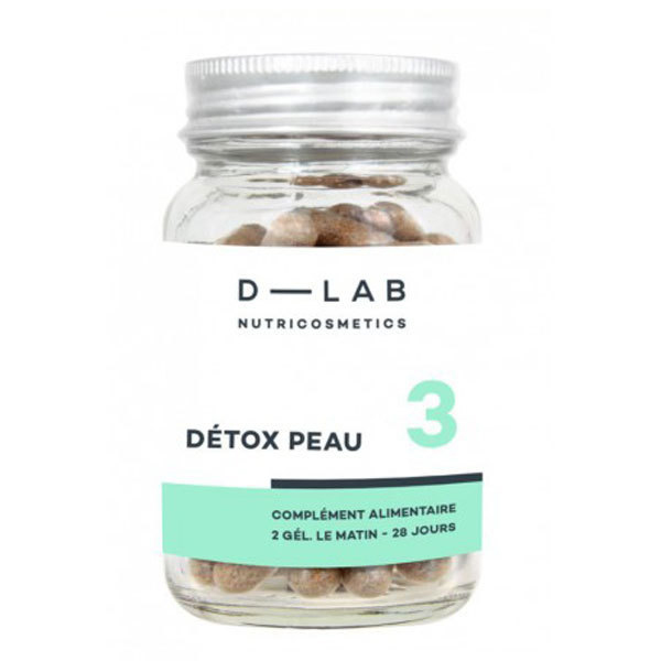 Complément alimentaire Détox Peau D-Lab